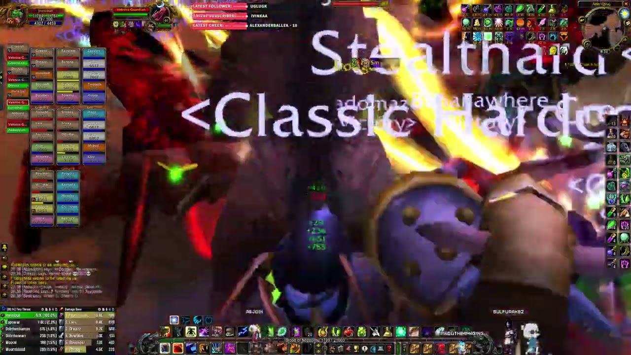 Hardcore @Nekrosh - AQ40 Speedrun [weeeee]