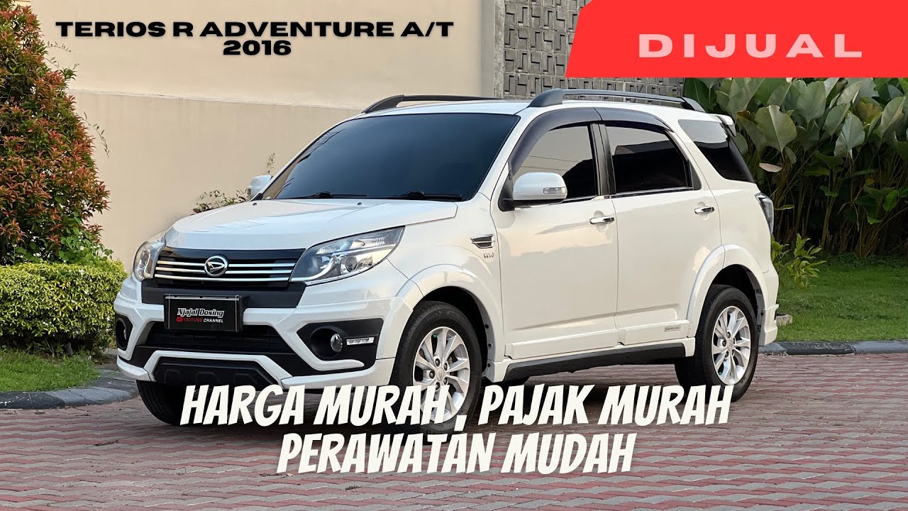 DIJUAL DAIHATSU TERIOS R ADVENTURE A/T 2016 || MOBIL KELUARGA HARGA MURAH , PAJAK MURAH 