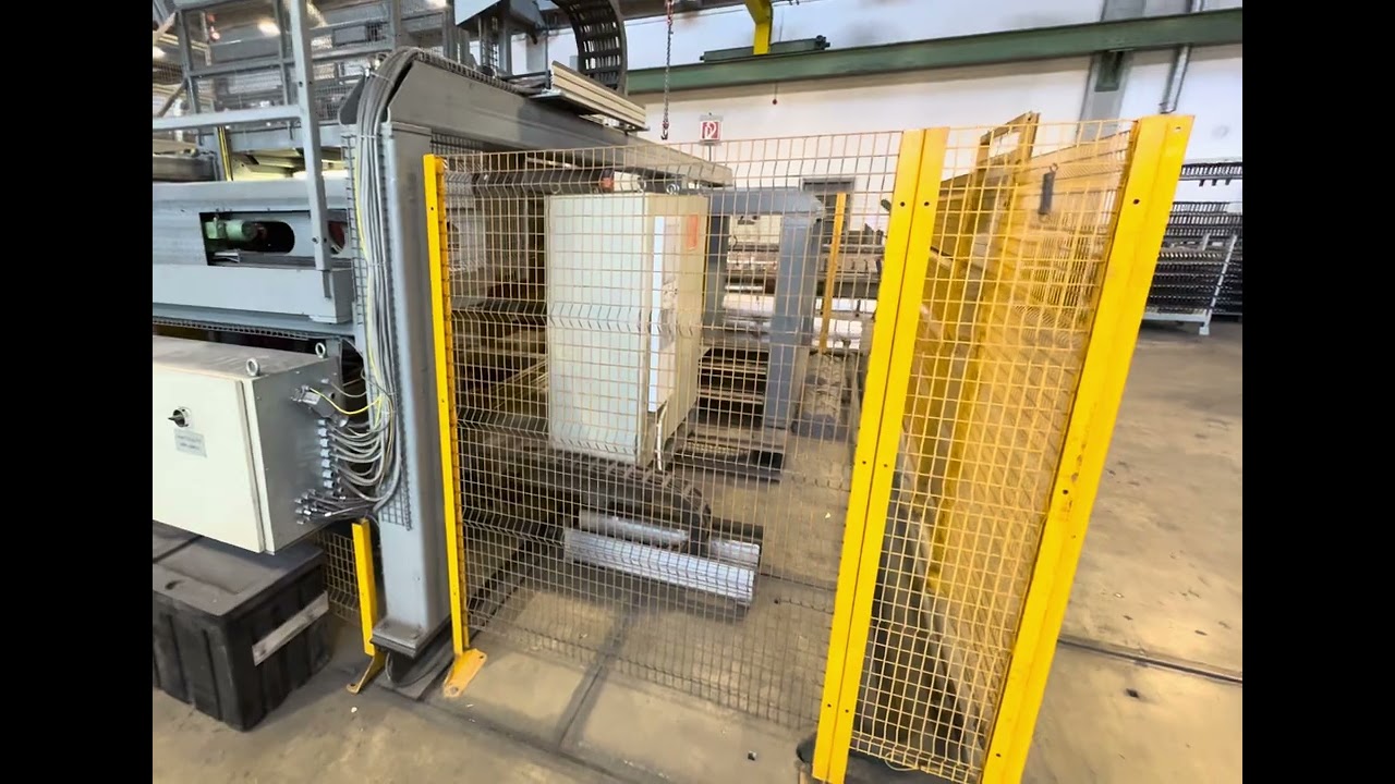 EVG IM QC 72 mesh welding line for fencing and industrial mesh Part 2