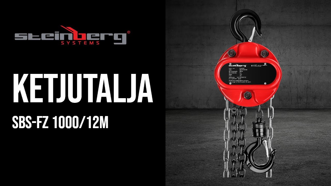 Ketjutalja Steinberg Systems SBS-FZ 1000/12M | Tuote-esittely 10030373