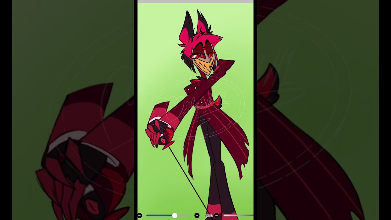 WHEEL OF REDESIGNS - Hazbin Hotel [Alastor]