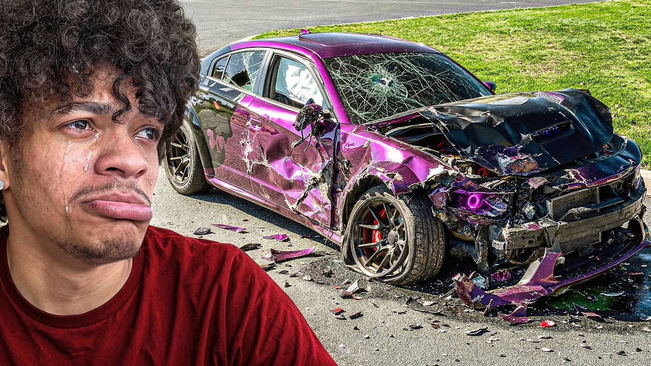 HE CRASHED MY DEMON 170 CHARGER...