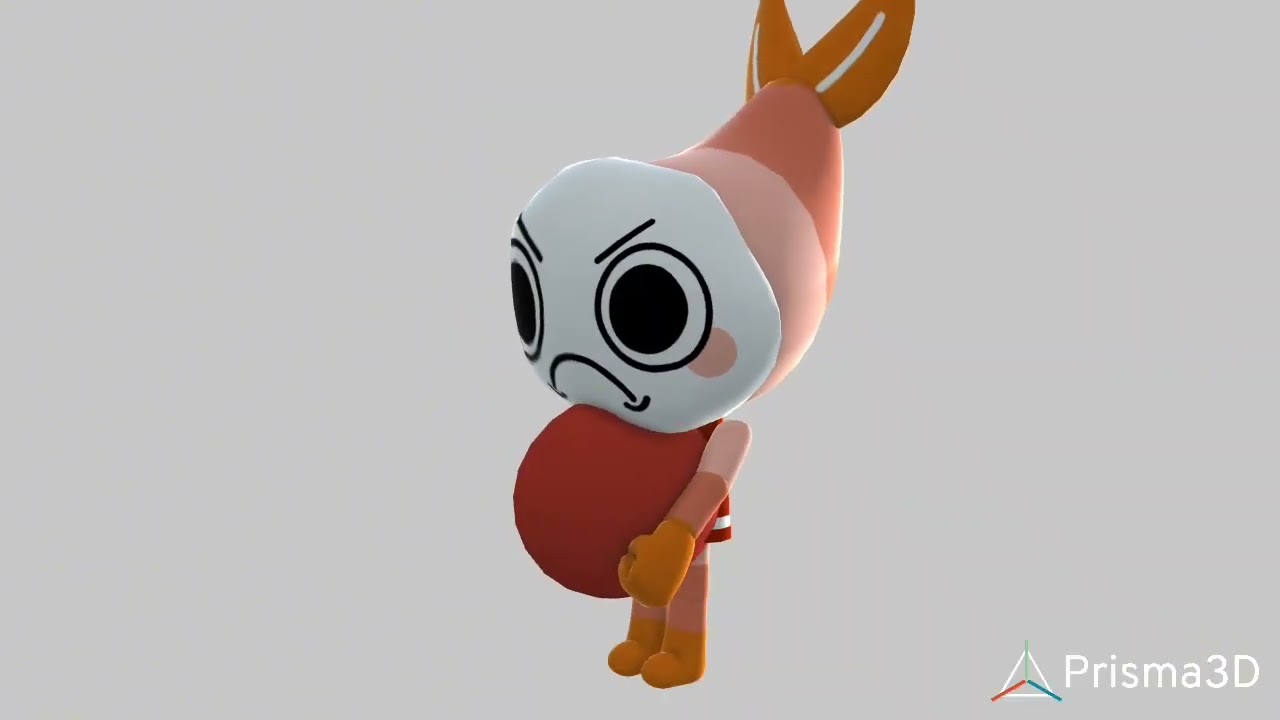 Shrimpo eat human (Dandy world vore)
