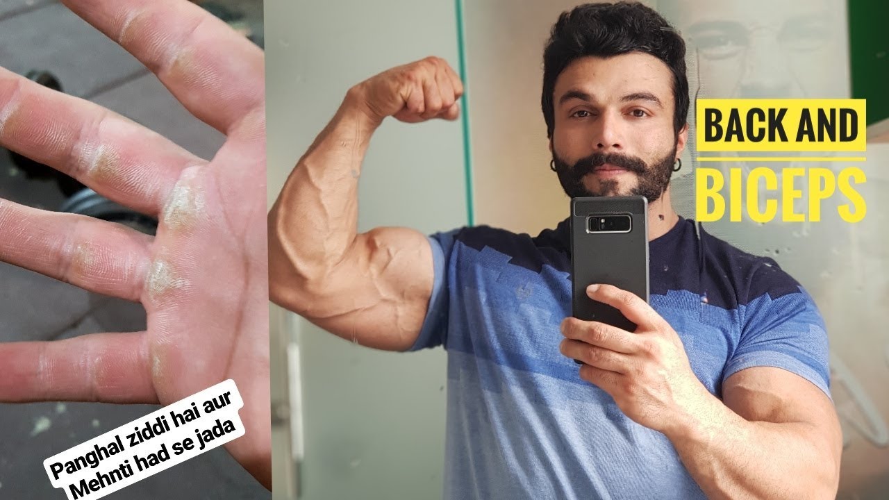Back And Biceps | Panghal | Fat To Fit | Panghal