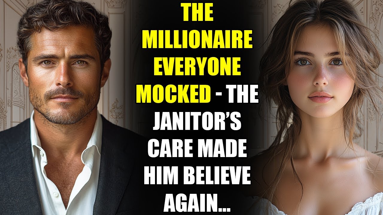 The MILLIONAIRE Everyone Mocked - The Janitor’s Care Made Him Believe Again...