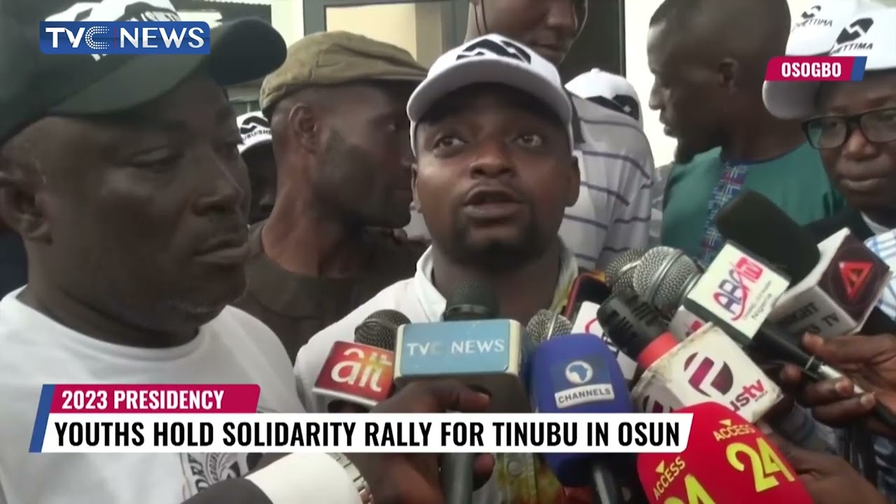 Youths Hold Solidarity Rally For Tinubu In Osun