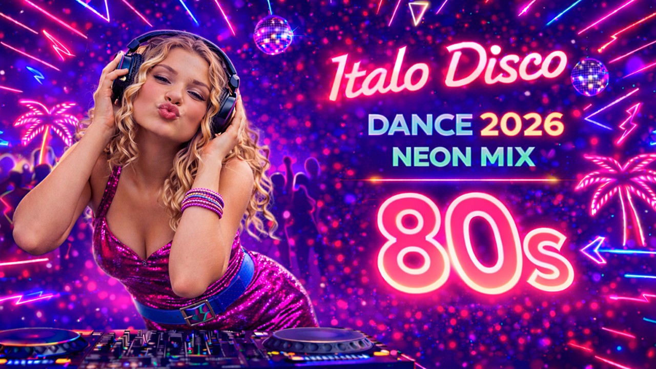 European Disco After Midnight 🌙 80s Italo Dance Nonstop Mix
