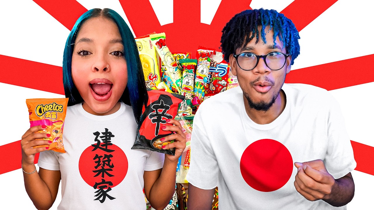 Dos dominicanos probando dulces asiáticos por primera vez 🇩🇴🍭