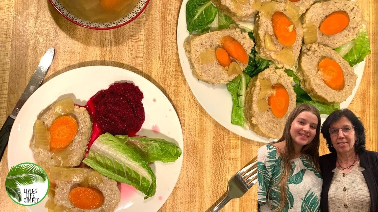 Traditional Gefilte Fish Recipe - Vegan Gefilte Fish - Gefilte Tofu // Vegan, Oil Free & GF option
