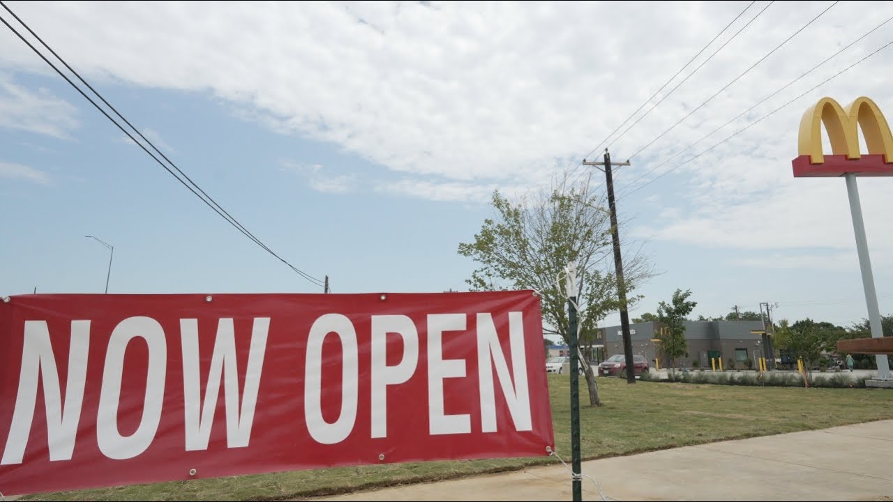 NEW MCDONALD'S- DENTON, TX- FOOD REVIEW