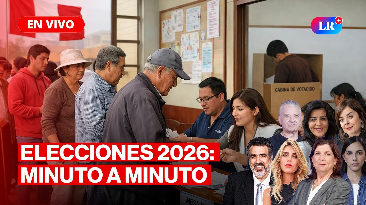🔴 ELECCIONES GENERALES PER&Uacute; 2026 | COBERTURA EN VIVO | MINUTO A MINUTO | #EleccionesXLR