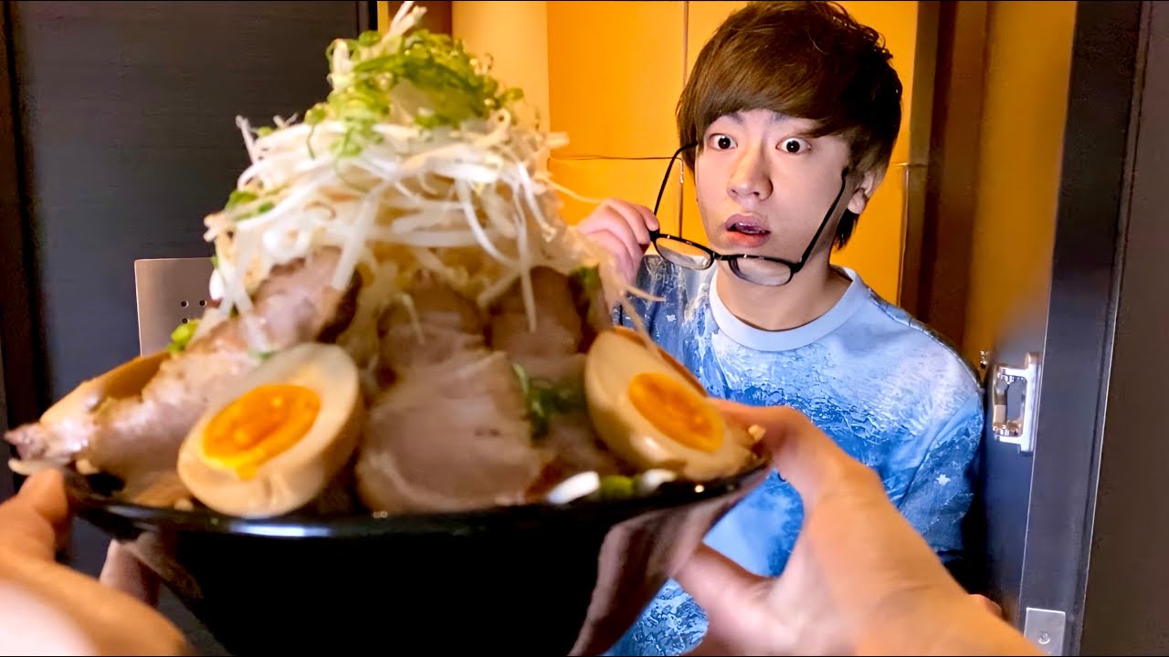 【復讐】深夜にいきなり突撃訪問してダイエット中の相方にラーメン大盛り食わせる。