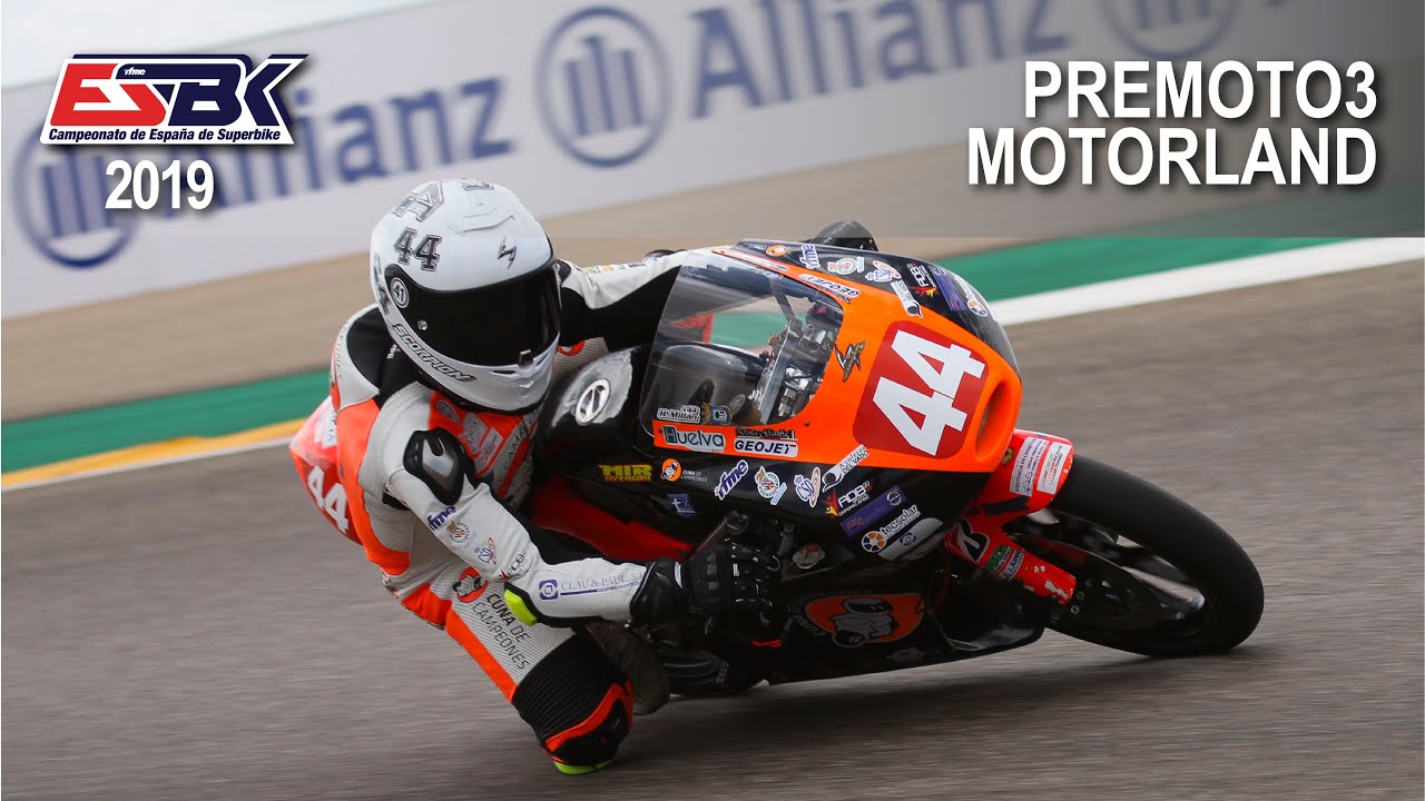 ESBK: Motorland 2019. Carrera PreMoto3 y Promo3
