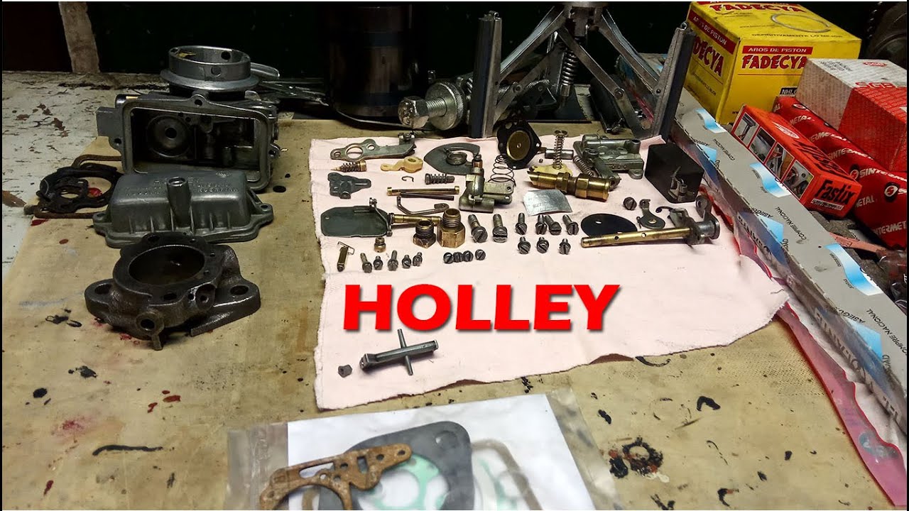 Carburador holley de 1 boca