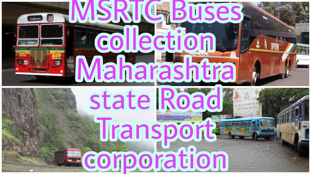 MSRTC (Maharashtra State Road Transport corporation) Buses collection video