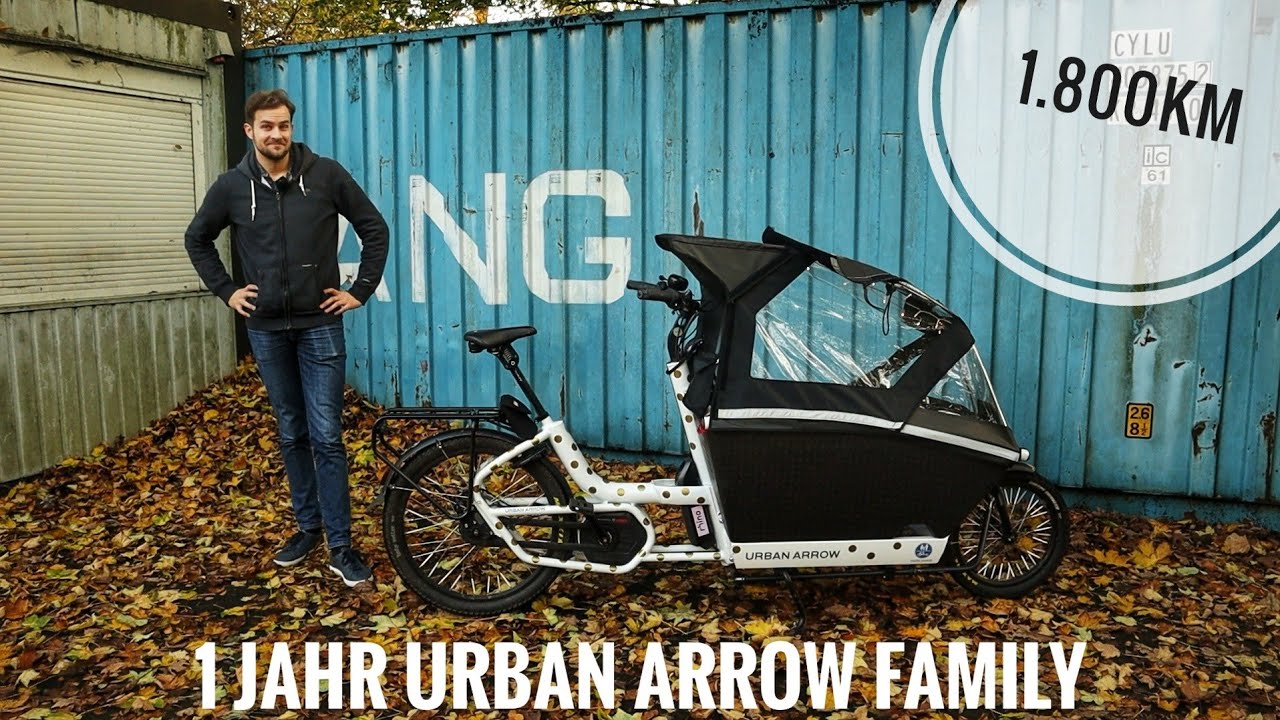 Ein Jahr Urban Arrow Family & 1800 km! Wie schlägt sich der Cargobike-Klassiker in 2020?