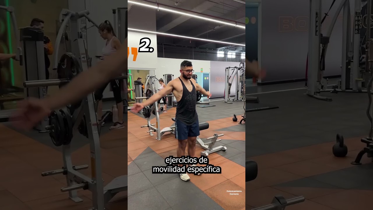 Calentamiento para ANTES de empezar el entrenamiento