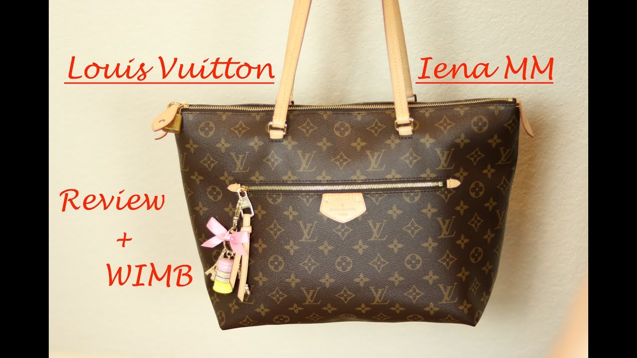 REVIEW + WHAT'S IN MY BAG LOUIS VUITTON Iena MM