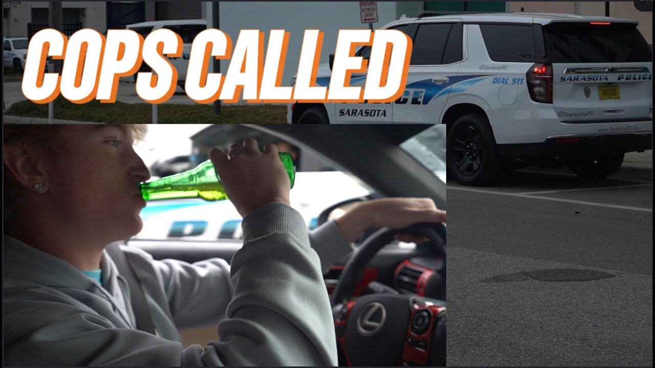 Drinking in Front of Cops Prank!
