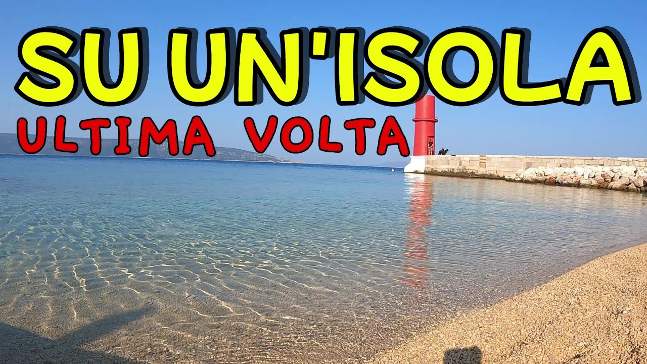 Siamo su un' ISOLA della CROAZIA a FINE STAGIONE - croazia in camper