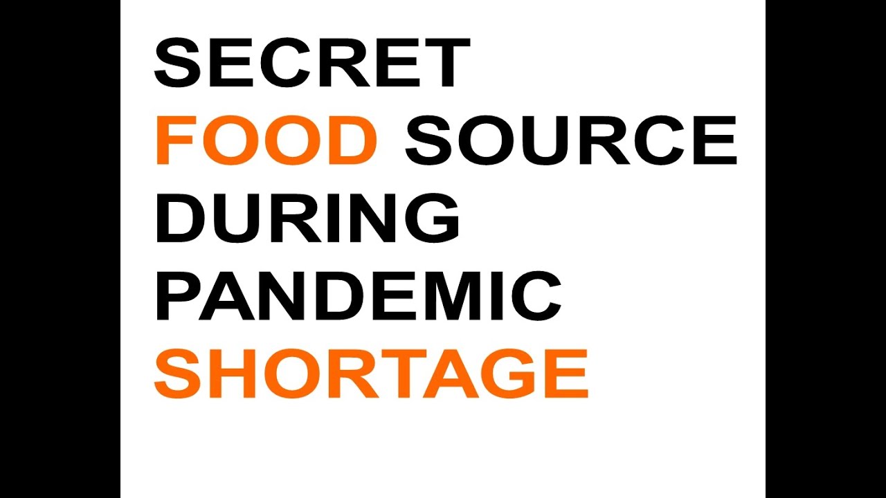 Food Source in Case of Shortage during Coronavirus Pandemic