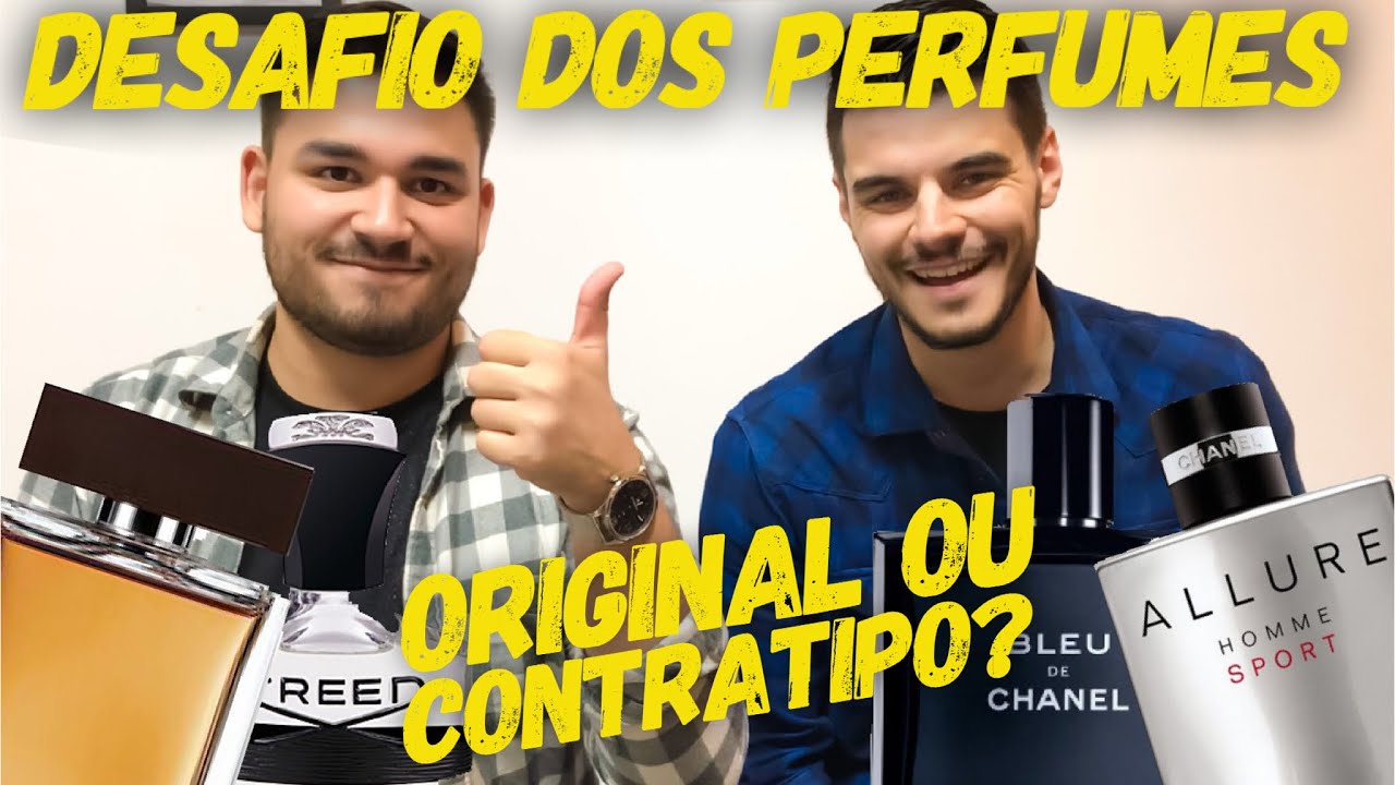 DESAFIO DOS PERFUMES - ORIGINAL OU CONTRATIPO? Part. CAIO MECCA