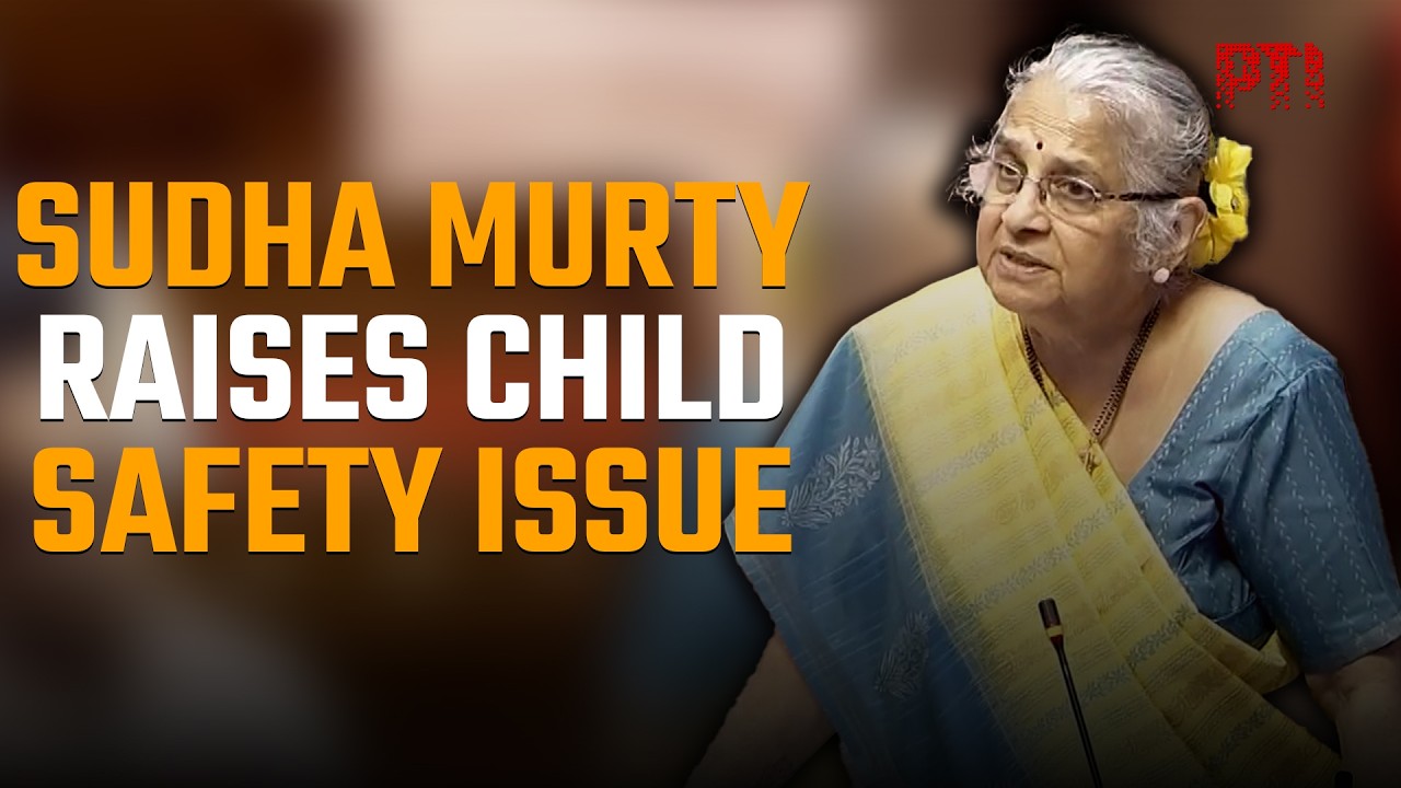 Sudha Murty urges awareness among children, parents on crimes against minors in RS