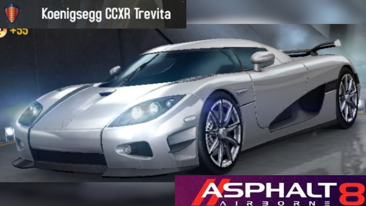 Asphalt 8 Airborne | Clásico | Koenigsegg CCXR Trevita Clase S 