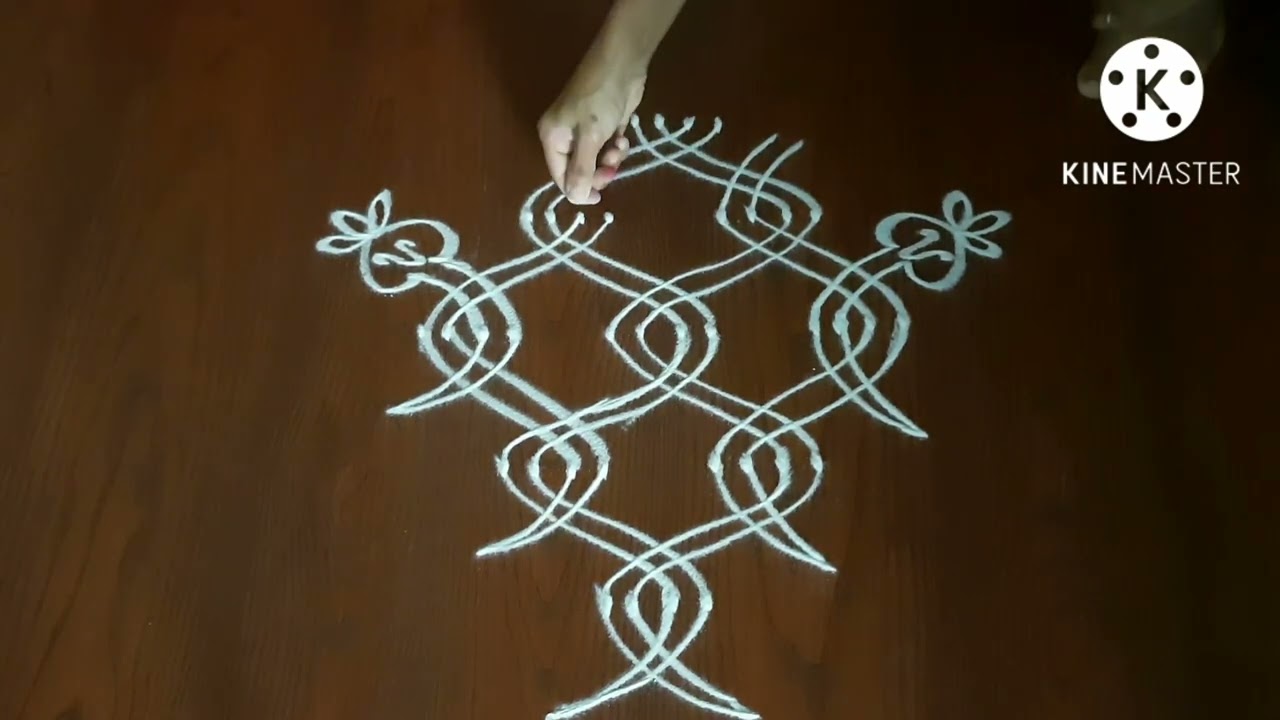 Nagara Panchami special rangolis 12×4 dots /snake designs/sravanamasam muggulu