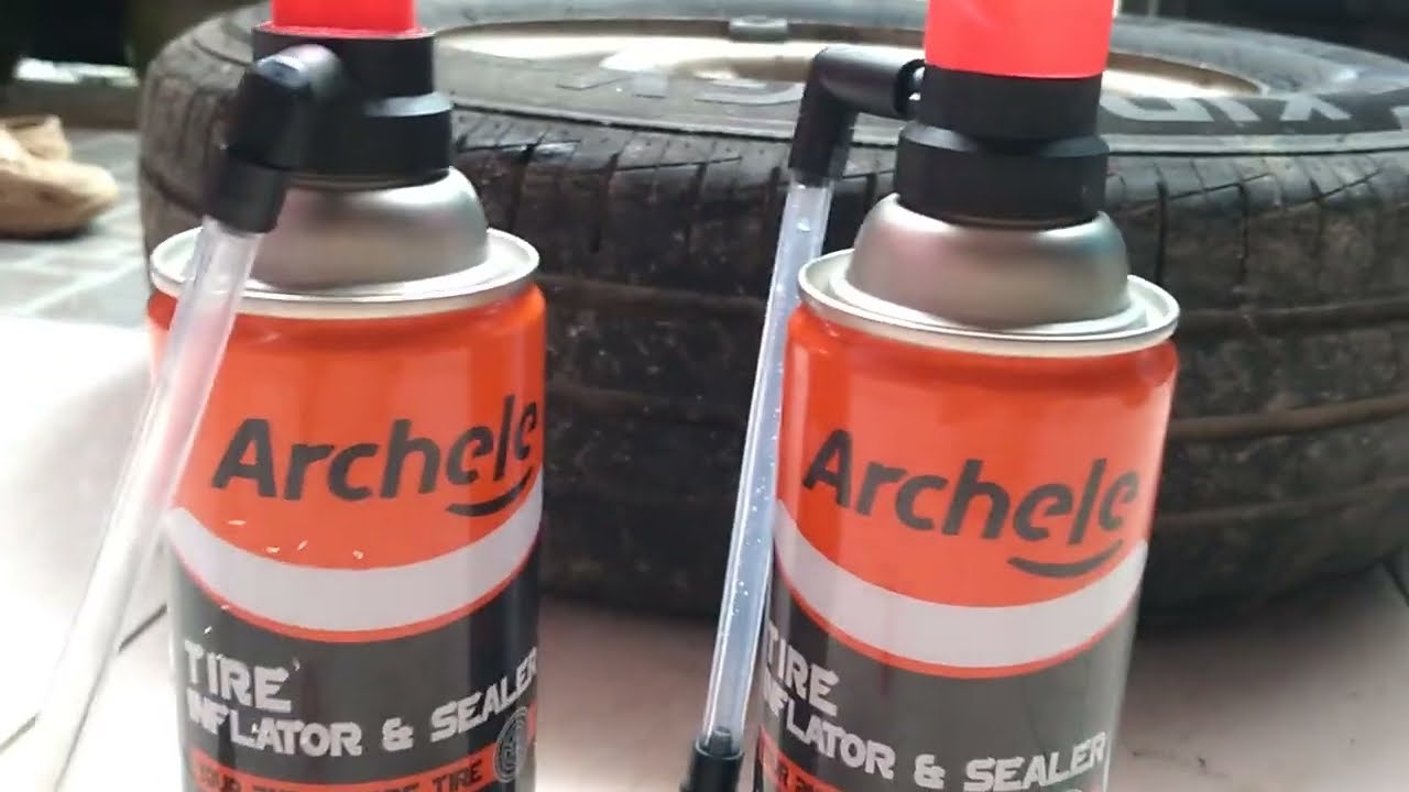 KEREN‼️CARA PEMAKAIAN CAIRAN  ANTI BOCOR BAN SEKALIGUS POMPA DARURAT TANPA KOMPRESOR  (ARCHELE) 😱👍