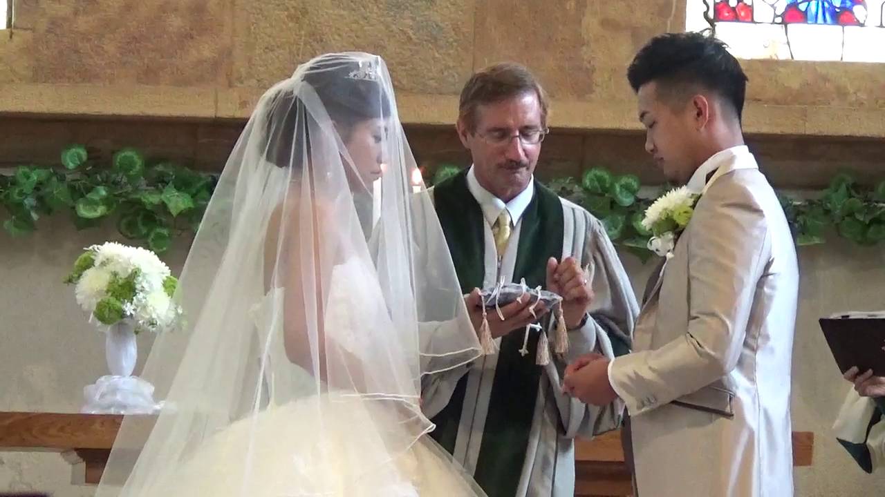 津金家・石井家、結婚式