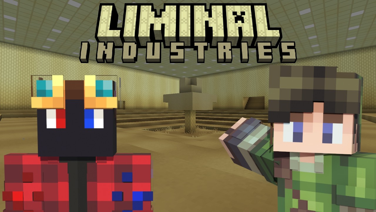 BACKROOMS CAPITALISTE SU MINECRAFT?? - Liminal Industries 01 W /@Thevortex8196