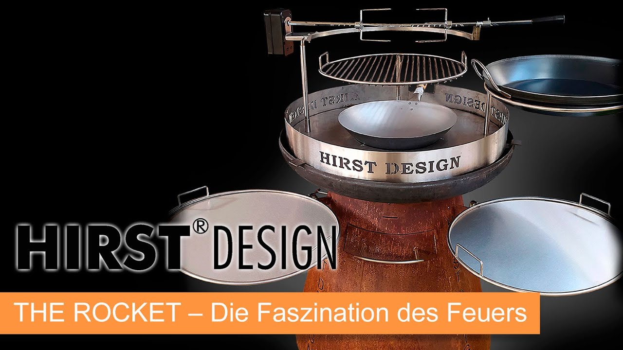 THE ROCKET – Die unkonventionelle Plancha-Grill Außenküche von Hirst Design