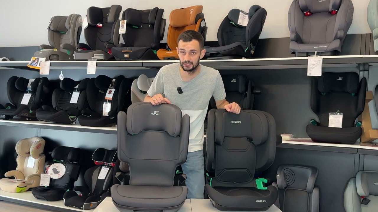 Что лучше выбрать: Recaro Monza Compact FX или Britax Roemer Kidfix M i-Size? #britax #recaro