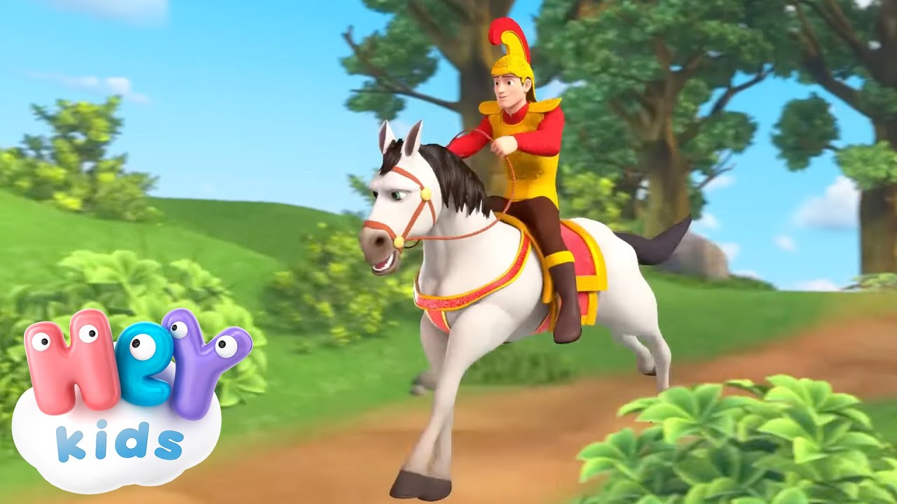 Le Cheval | Chansons pour Enfants | HeyKids Fran&ccedil;ais | Chant d'animaux