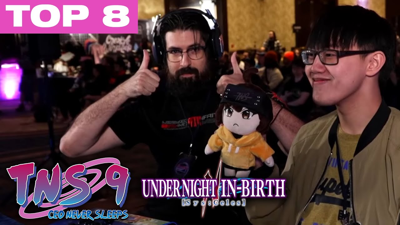 TNS 9 UNI2 Top 8 (Nanase Gordeau Byakuya Akatsuki Linne Waldstein) Under Night Inbirth II