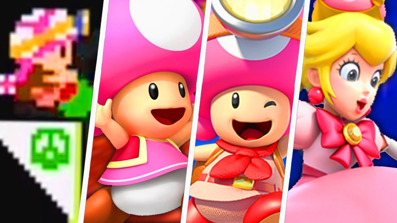 Evolution of Best Toadette Moments (2003 - 2019)