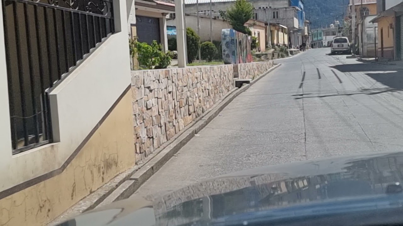 CANTON CHOTACAJ  EN PLENO DESARROLLO  PASANDO POR COXAJ  E INGRESANDO A LA CIUDAD PROCER TOTONICPAN