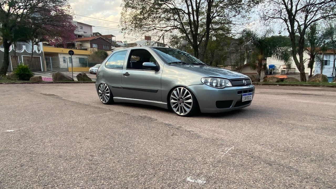 PALIO  REBAIXADO NA FIXA  ARO 17