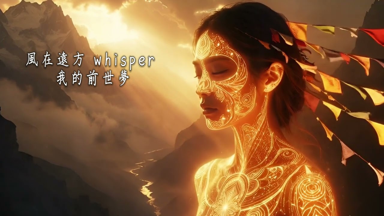 【AI原創曲】《風在遠方 whisper 我的前世夢》#輪迴之光 #靜心音樂 #冥想音樂 #西藏民謠 #靈魂療癒