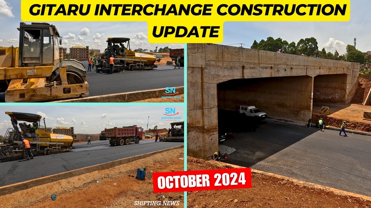 Gitaru Interchange Massive Changes by China Wu Yi Co 2024