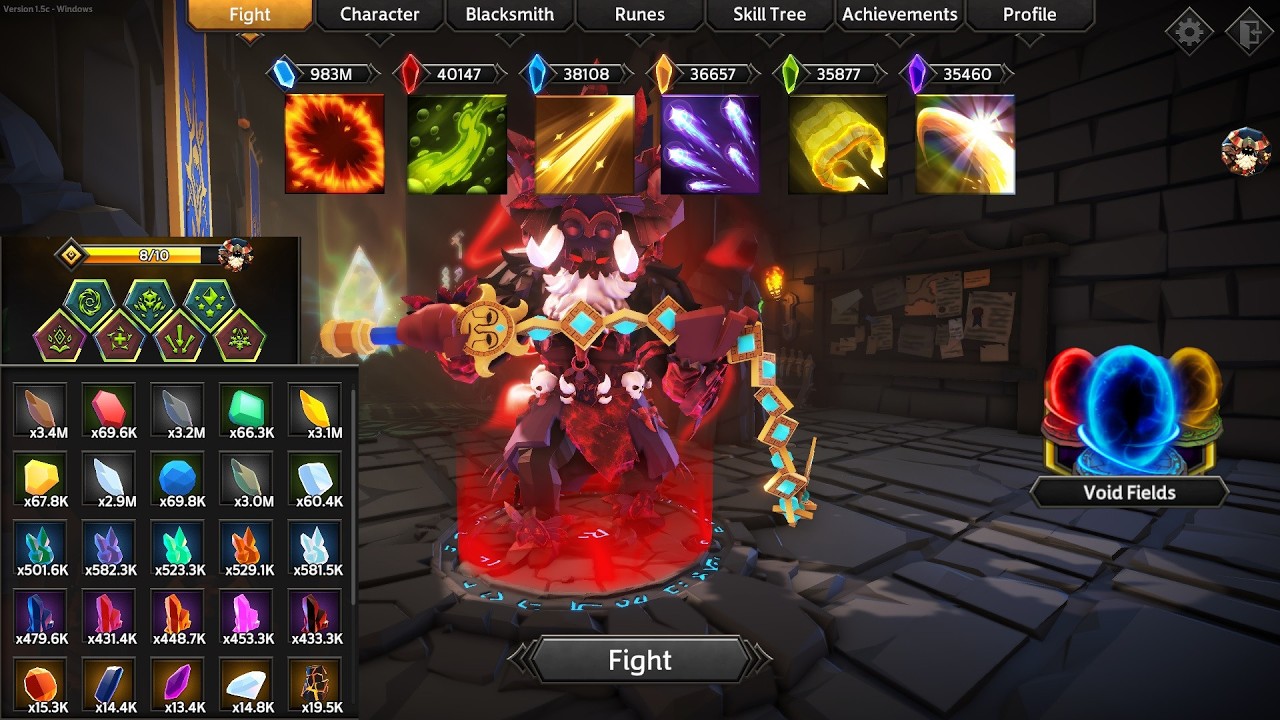 Material Farmer - Shaman Void Fields Guide (Soulstone Survivors)