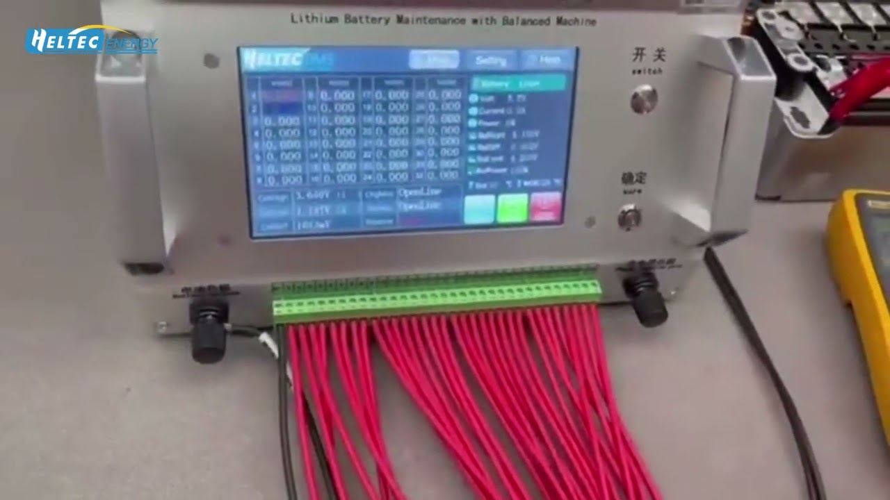 Heltec Energy Battery Equalization Instrument Instruction 2 - Manual Equalization