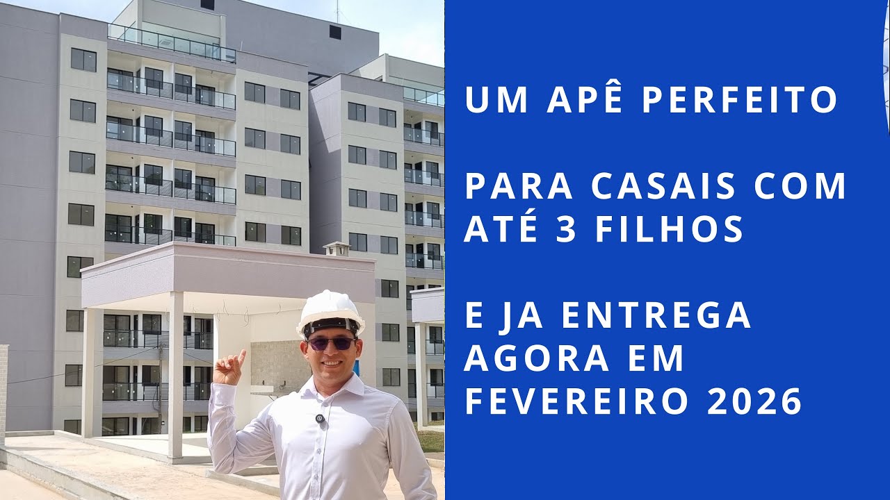 Smart Tower Itaporanga Ponta Negra Manaus – Apartamento 3 Quartos (61m²) Entrega 2026