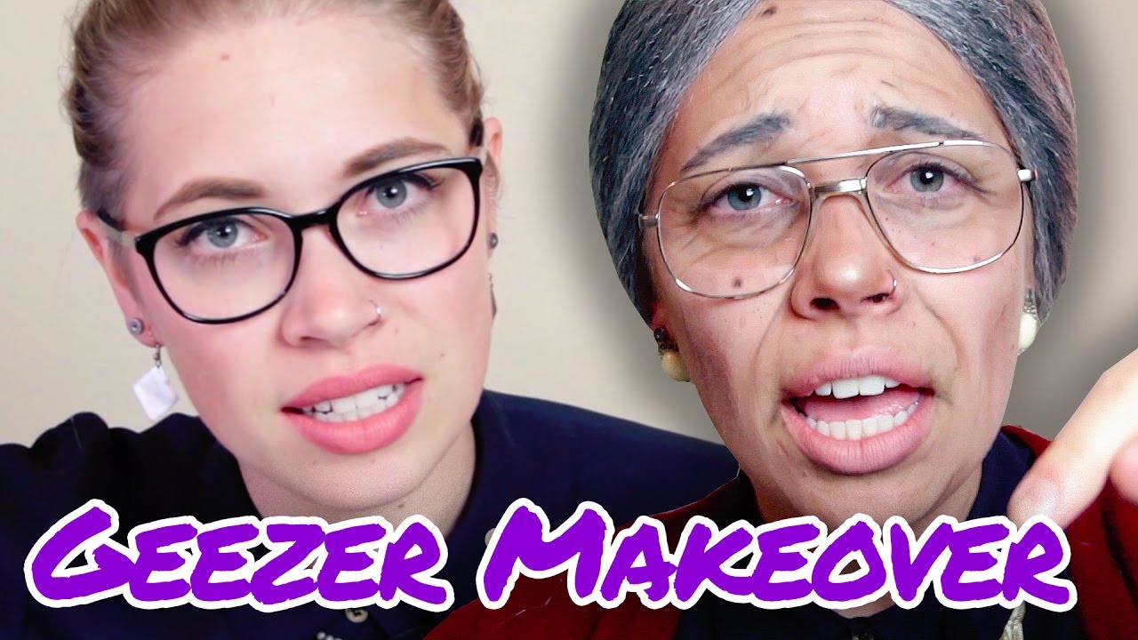 GET YOUR GEEZER ON - How to Look Old Makeup Tutorial // Makeup Your Mood | HISSYFIT