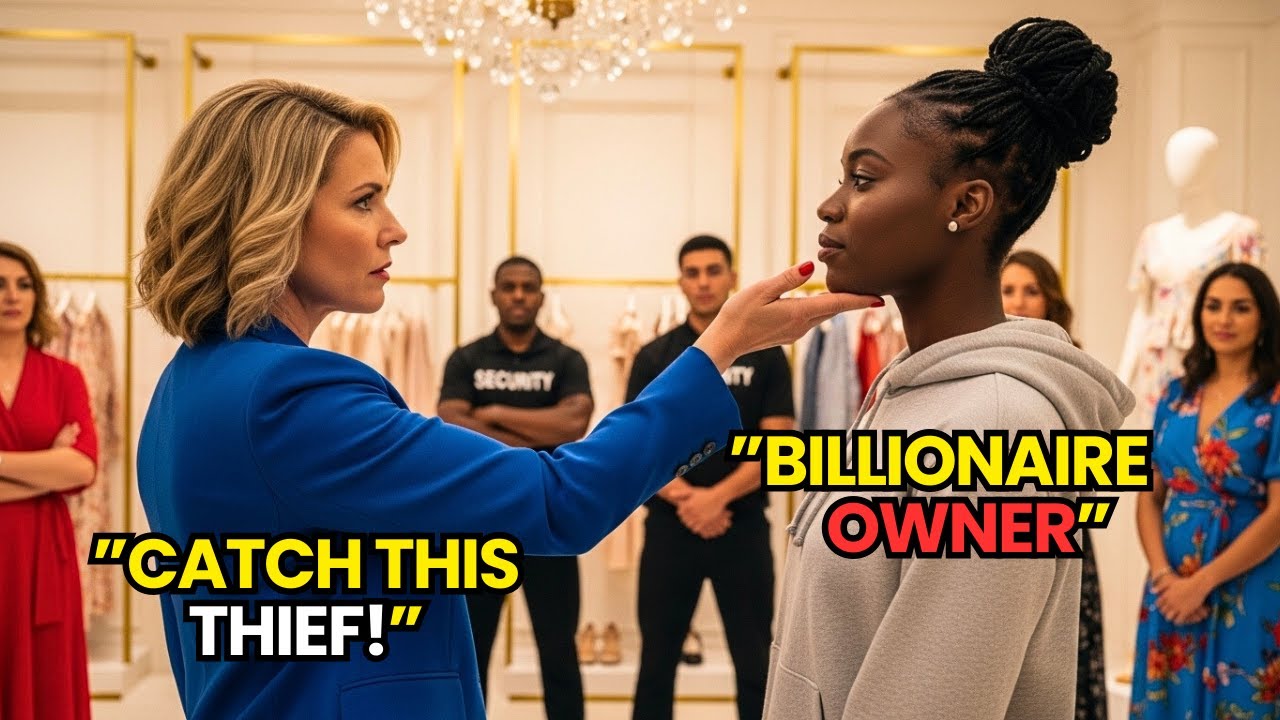 Store Manager Humiliates Black Woman in Hoodie — Freezes When She Reveals She Owns It All