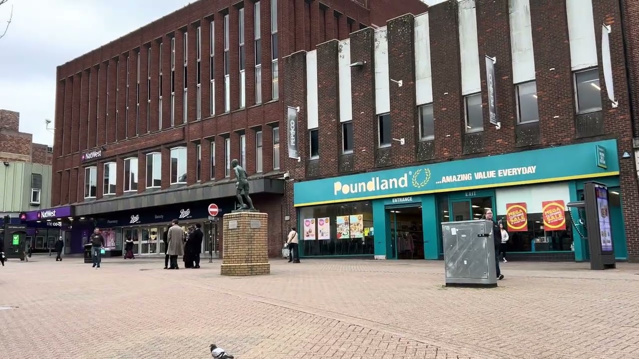 Hanley Town Centre Stoke On Trent #hanley #hanleystokeontrent 
