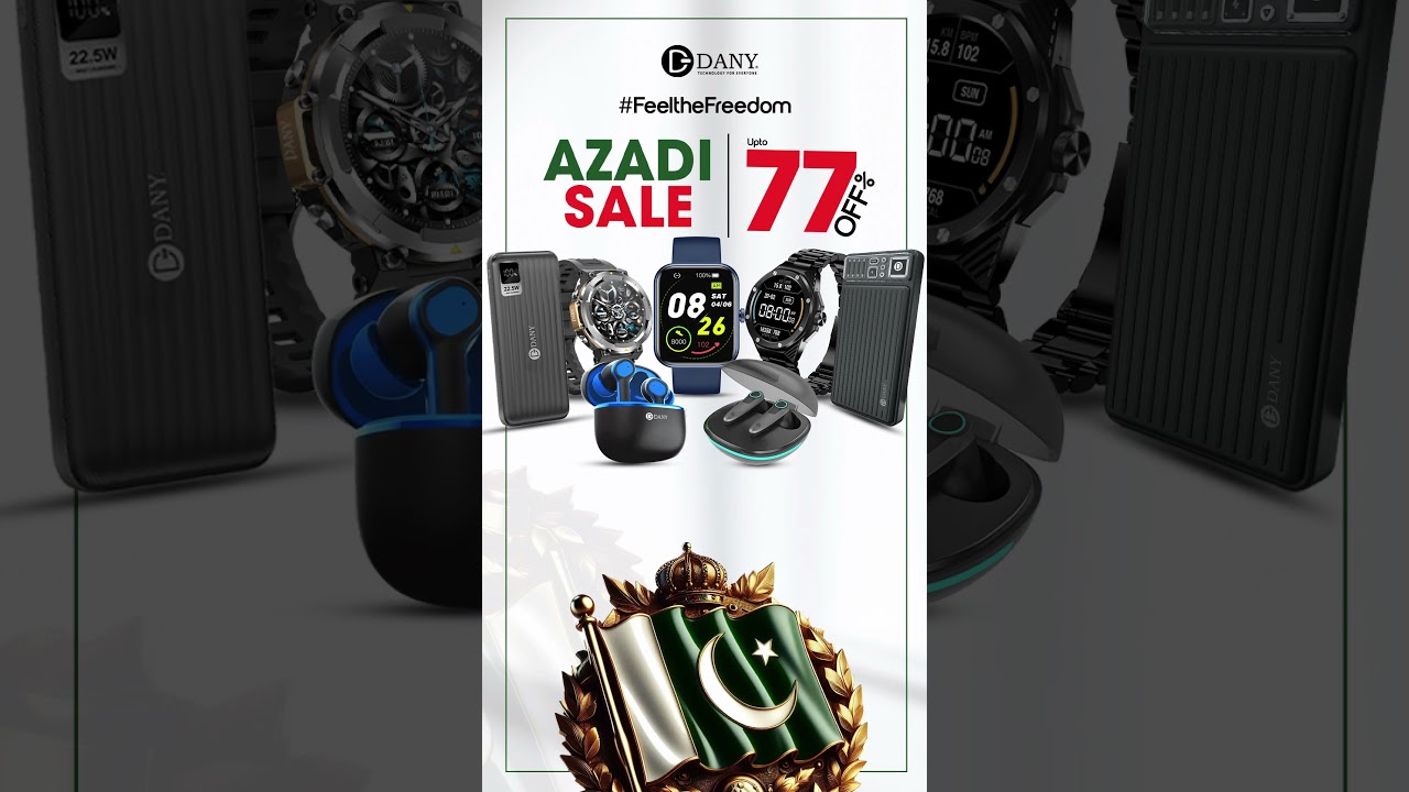 Azadi Sale Up to 77% OFF - Starting 3rd August 2024 !
