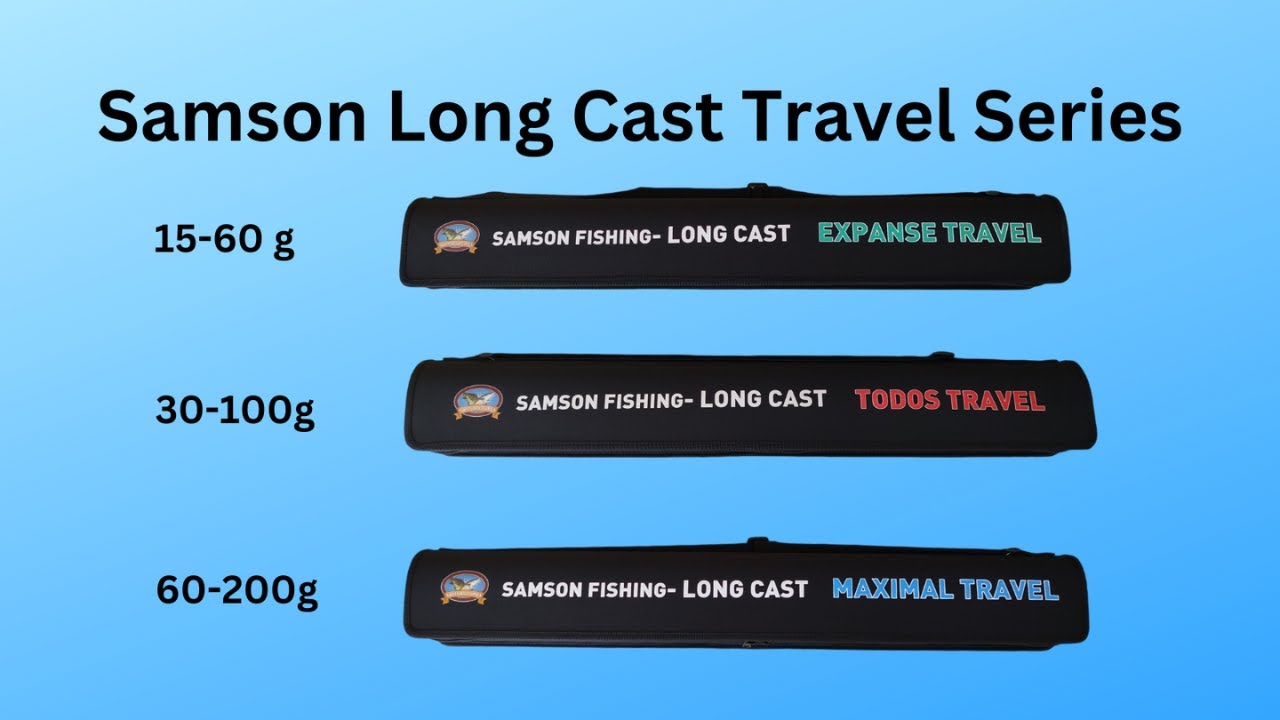 Samson Range Of 12ft Travel Rods And 2 Piece Rods! Samson Long Cast