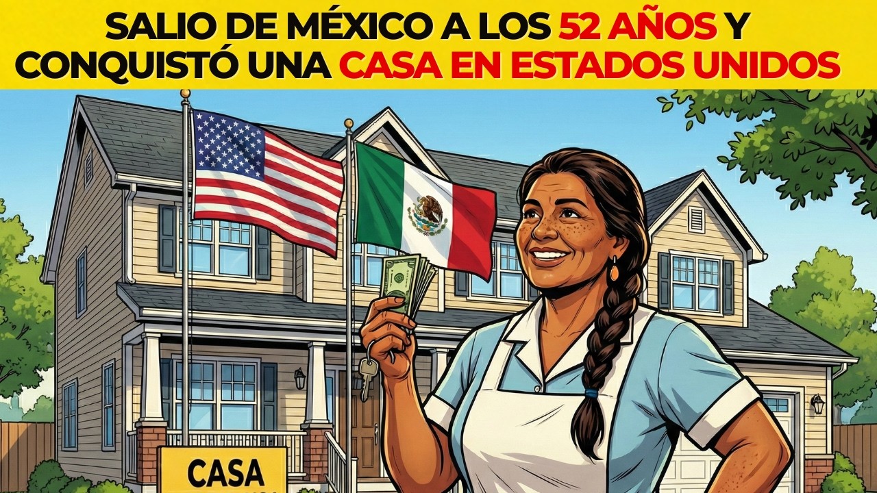 Cómo una EMPLEADA DOMÉSTICA de 52 años salió de MÉXICO y COMPRÓ UNA CASA PROPIA en ESTADOS UNIDOS
